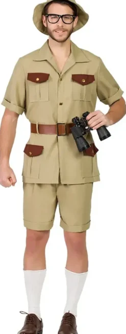 Aikuisten asu safari ranger m/l