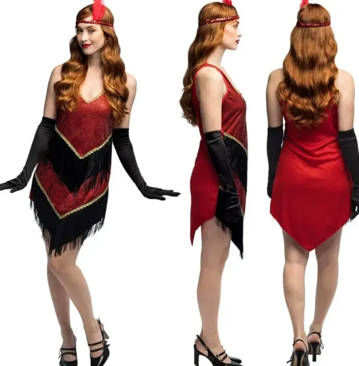 Aikuisten puku flapper evelyn (44/46)