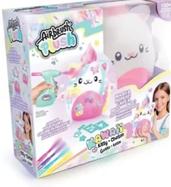 Airbrush plush kawaii kitty
