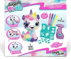 Airbrush plush yksisarvinen