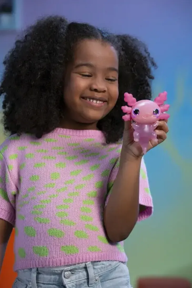 Animagic lets glo axolotl violetti