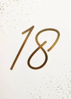A4 onnittelukortti 18