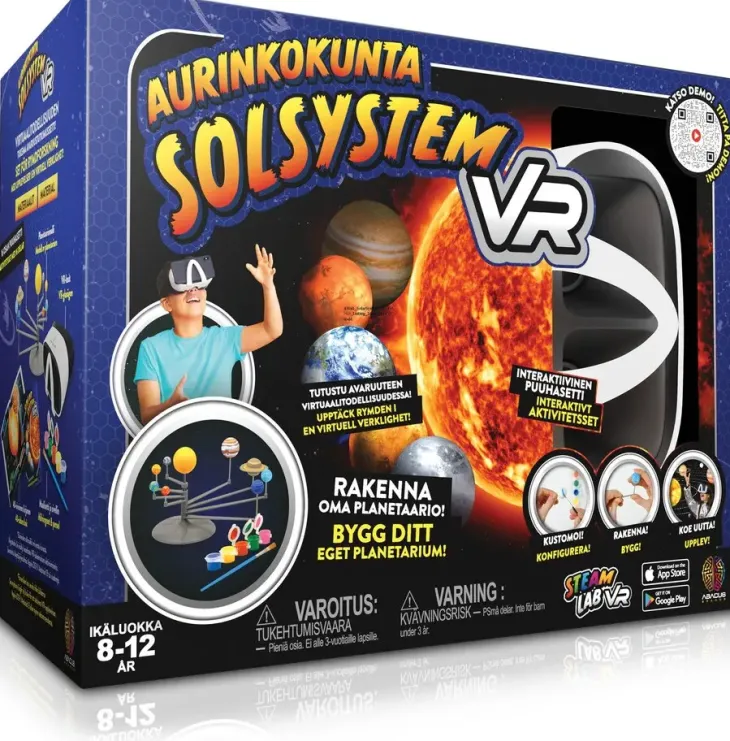 Aurinkokunta solsystem vr