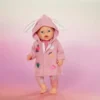 Baby born coat & dress 43 cm