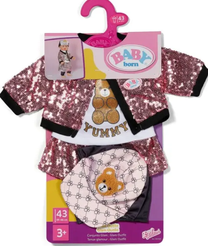 Baby born glam -asu 43cm