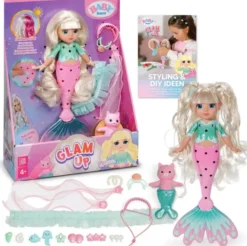 Baby born glam up sparkle 28 cm