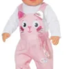 Baby born haalari + hattu 43cm