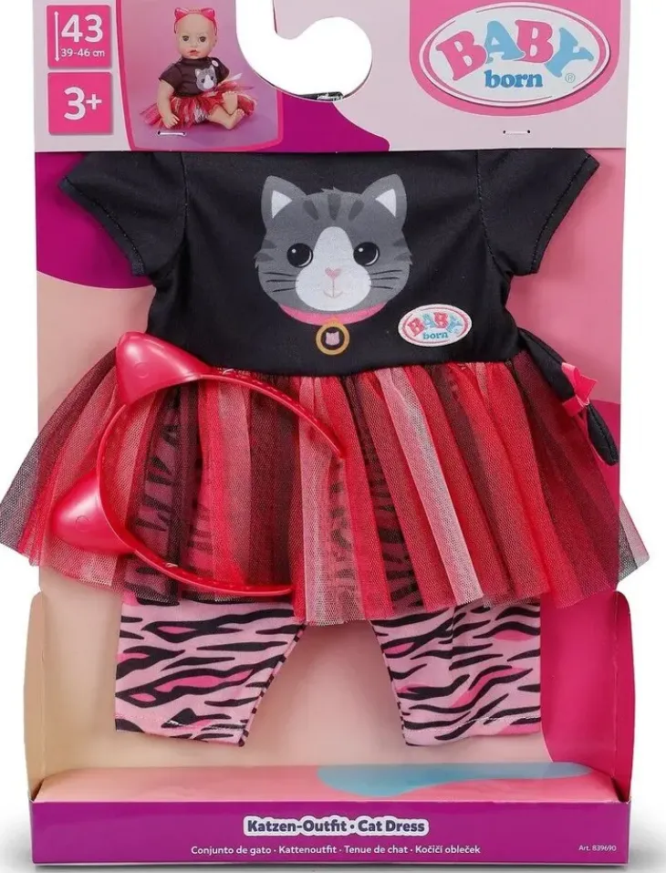 Baby born mekko kissa 43 cm
