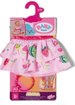 Baby born mekko & panta koristeilla 43cm