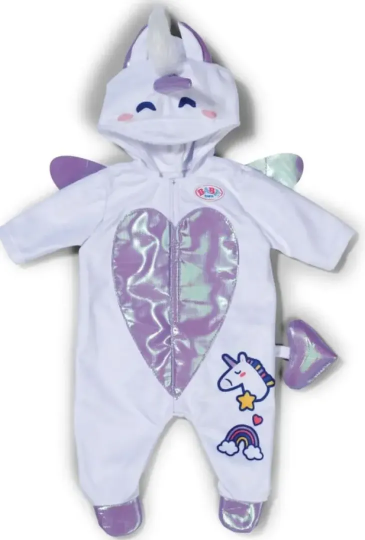 Baby born unicorn onesie 43 cm