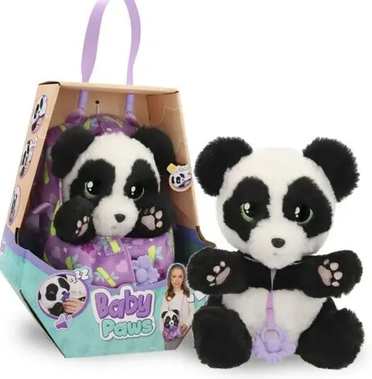 Baby paws panda