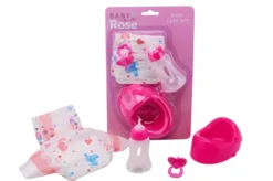 Baby rose hoitotarvikkeet ja potta