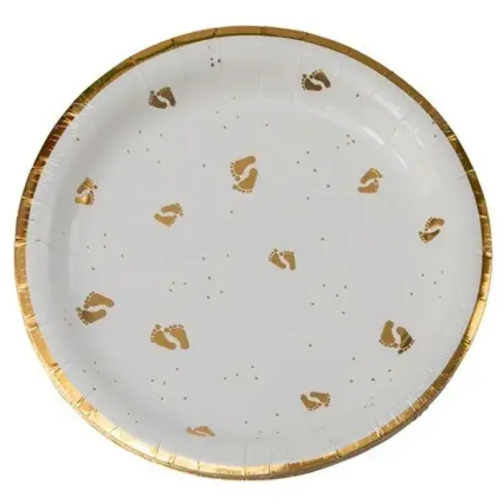 Baby steps lautaset 23 cm 8 kpl
