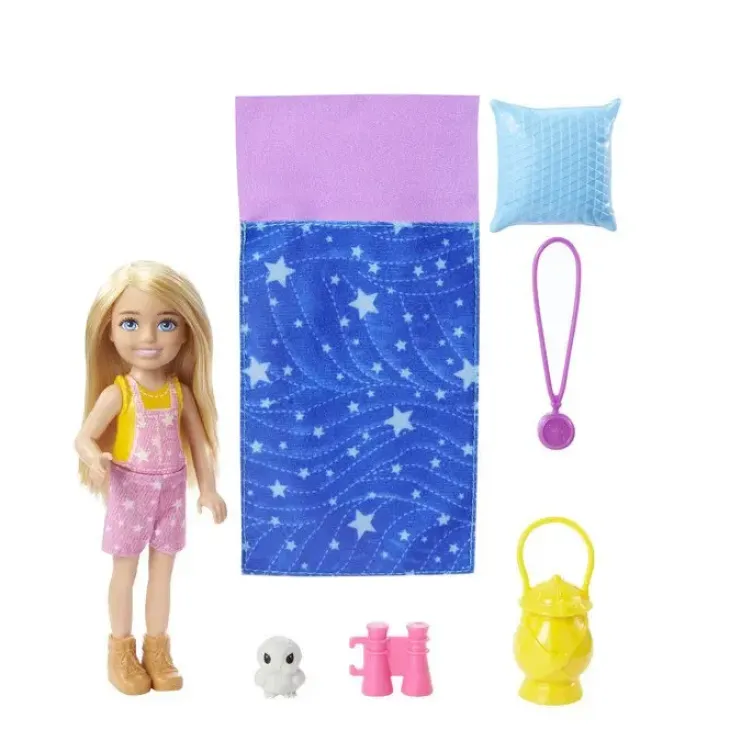 Barbie camping chelsea nukke