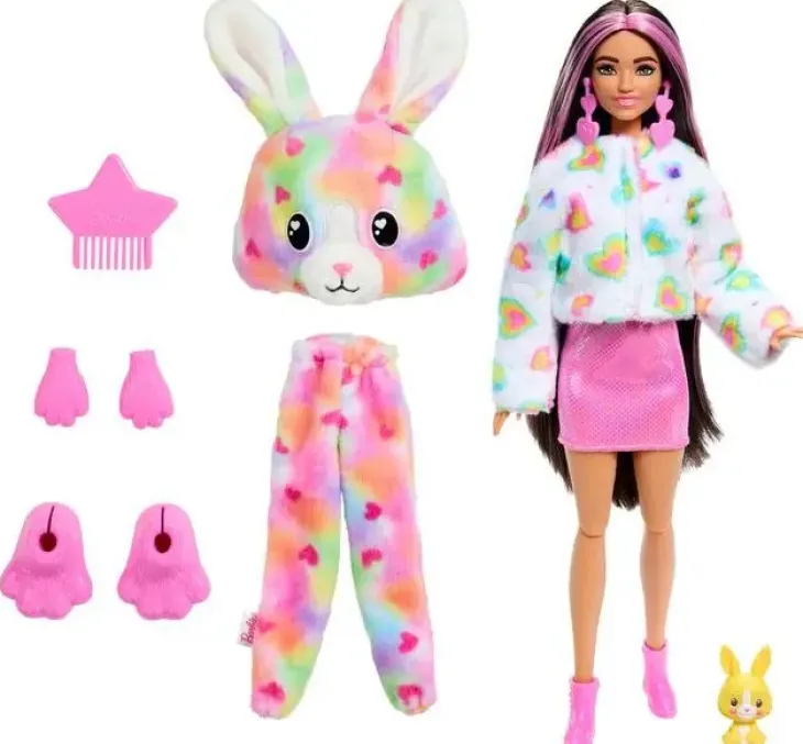 Barbie cutie reveal color dreams bunny