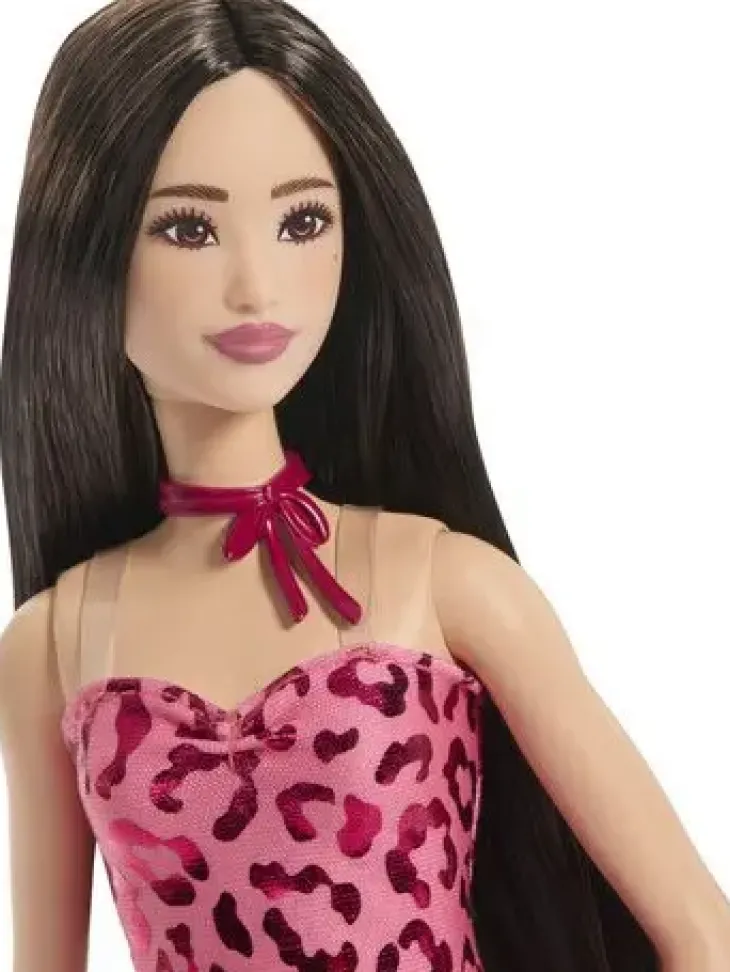 Barbie fashionista 246 pink leopard