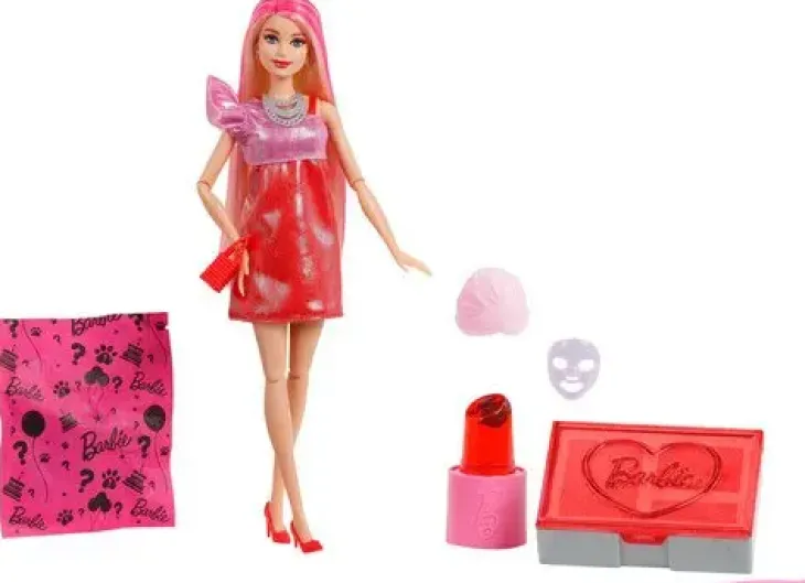 Barbie glam party red