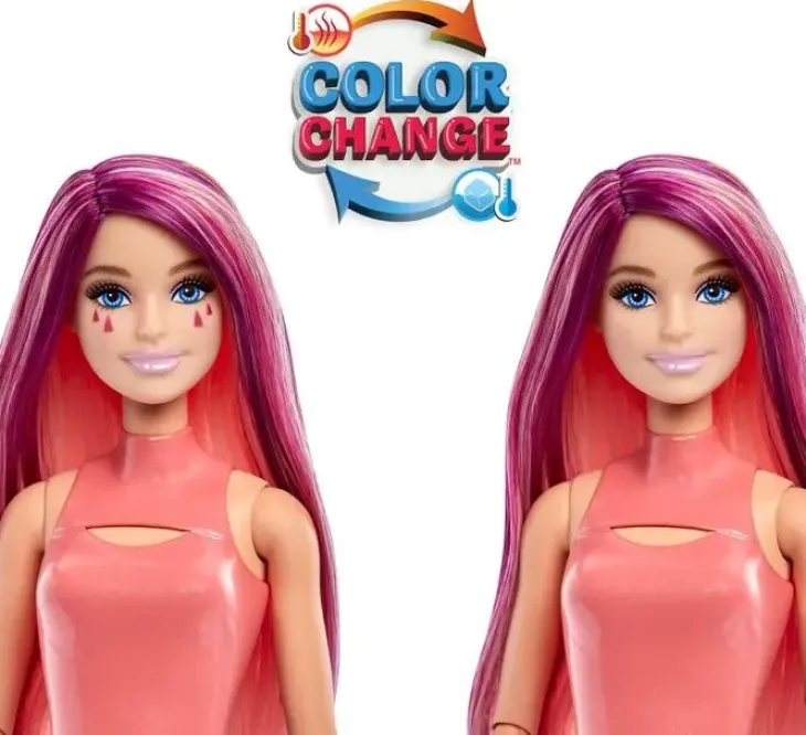 Barbie pop reveal boba series oranssi