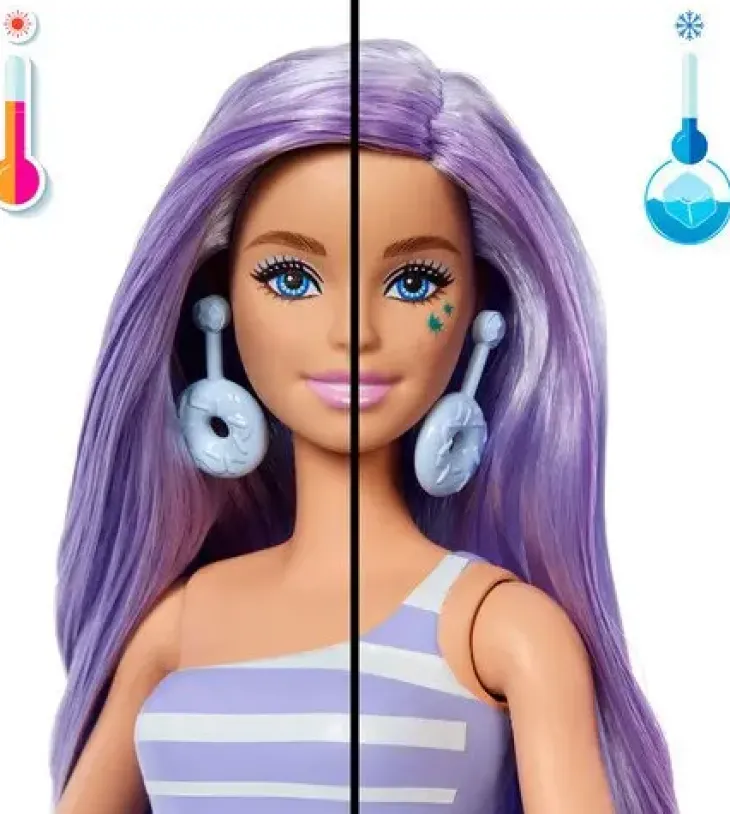 Barbie pop reveal treats - violetti