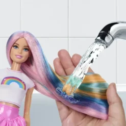 Barbie rainbow sparkle hair doll