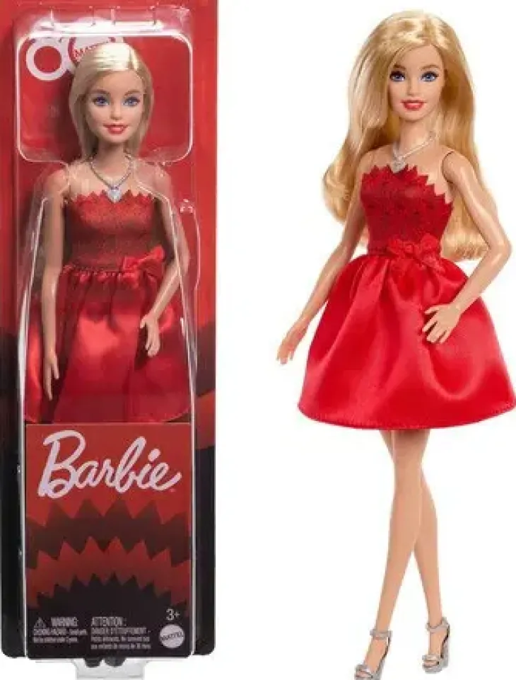 Barbie 80th anniversary ruby red