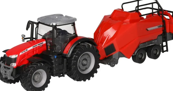 Bburago traktori ja deluxe traileri