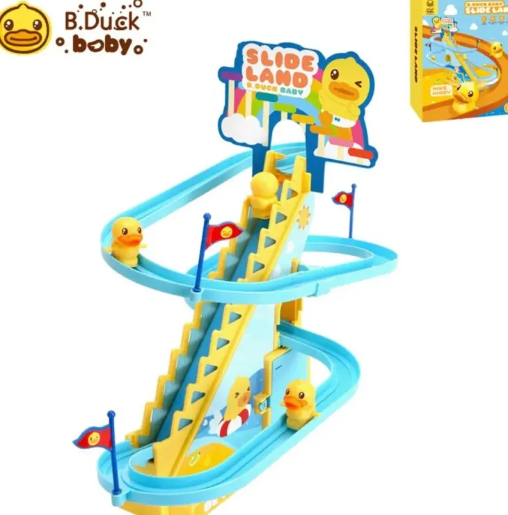 B.duck slide land