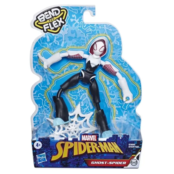 Bend and fleg spiderman ghost-spider