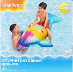 Bestway uimalelu delfiini 168x66 cm