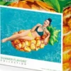 Bestway uimapatja ananas 174x96 cm