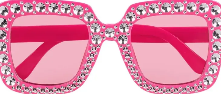 Bling bling hupilasit pinkki