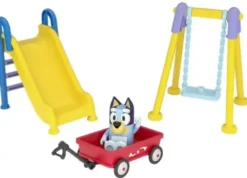 Bluey figuuri ja leikkipuisto