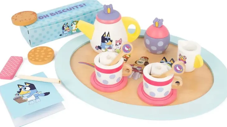 Bluey tea party set