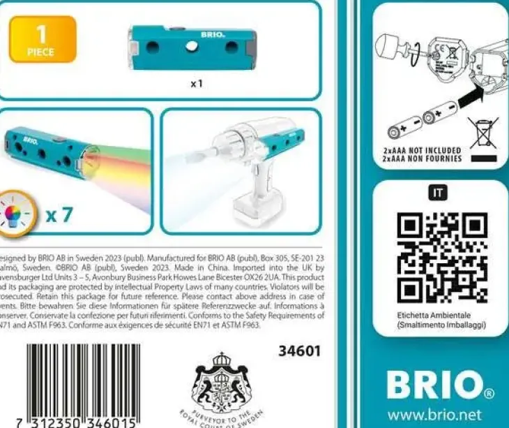 Brio 34601 builder taskulamppu