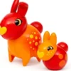Brio flora 36216 zinnia & peach