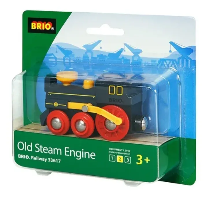 Brio 33617 höyryveturi vanhanajan