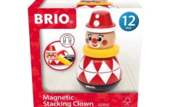 Brio 30490 magneettinen pinottava klovni