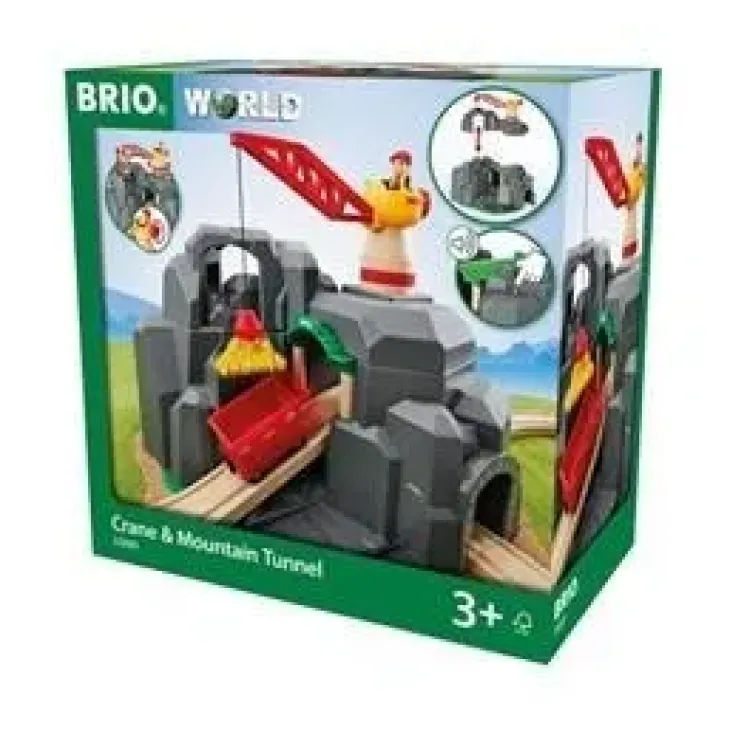 Brio 33889 nosturi ja vuoritunneli