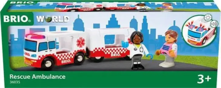 Brio 36035 pelastusambulanssi