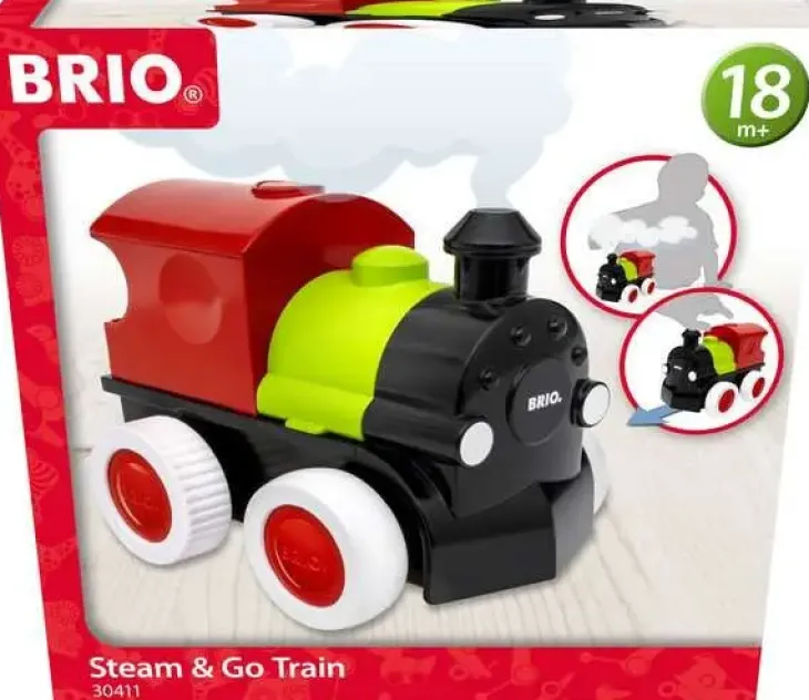 Brio 30411 steam & go juna