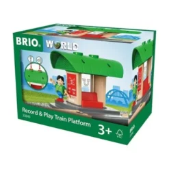 Brio 33840 tallenna ja toista-junalaitur