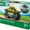 Brio 33896 valaistu kultavaunu