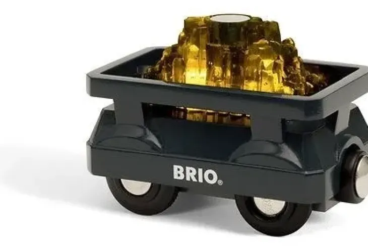 Brio 33896 valaistu kultavaunu