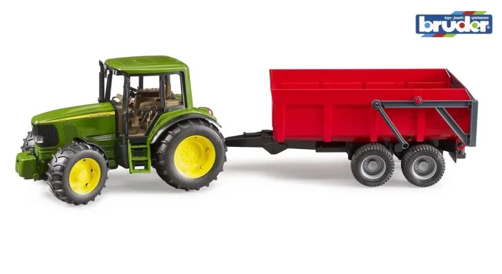Bruder john deere 6920 + kippikärry