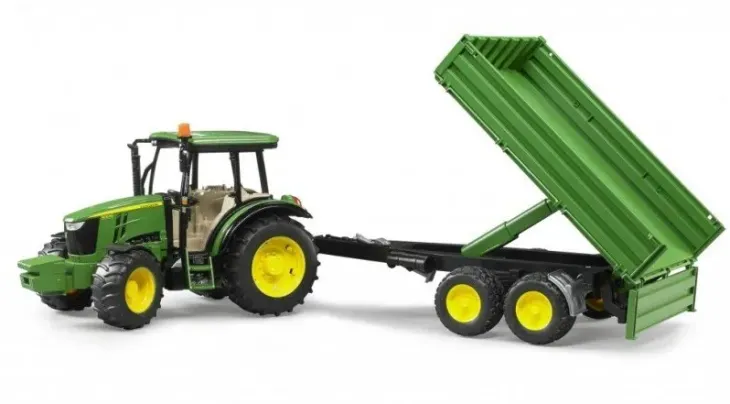 Bruder john deere + peräkärry
