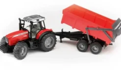 Bruder massey ferguson 7480 ja peräkärry