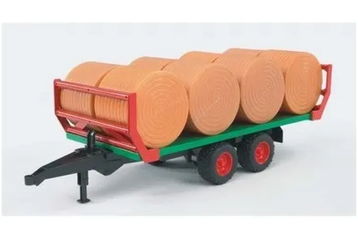 Bruder paalinkuljetusvaunu+8 paalia