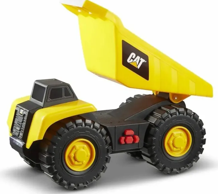 Cat though machines dump truck