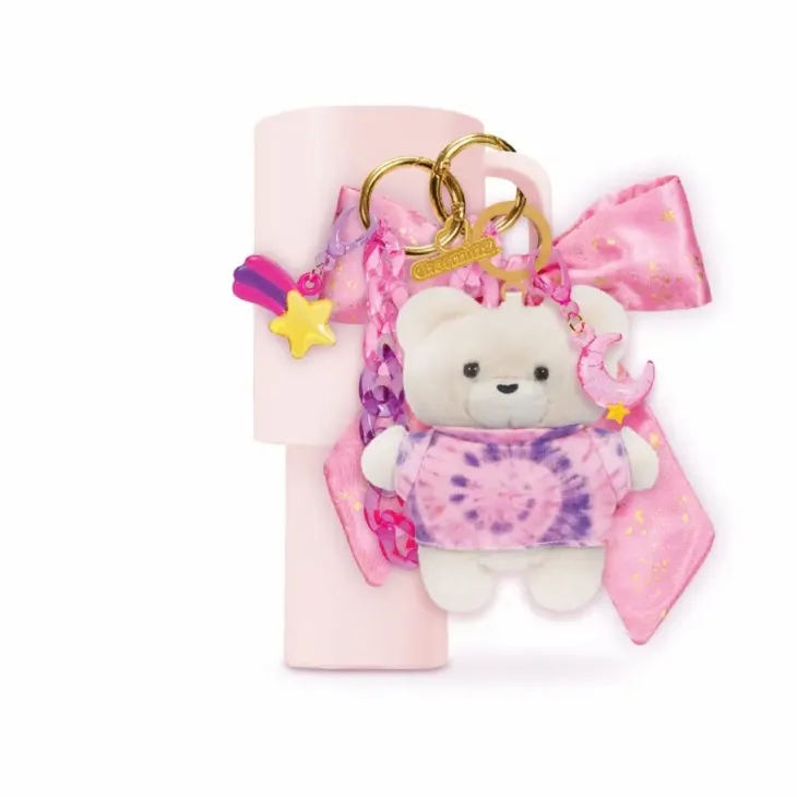 Charming nalle clip on