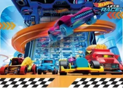 Clementoni hot wheels let's race 104 p